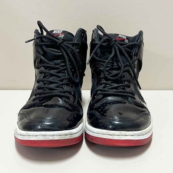 Nike Dunk High SB Men's Size 9.5 Rivals Pack AJ7730-001BRED - Picture 3 of 8